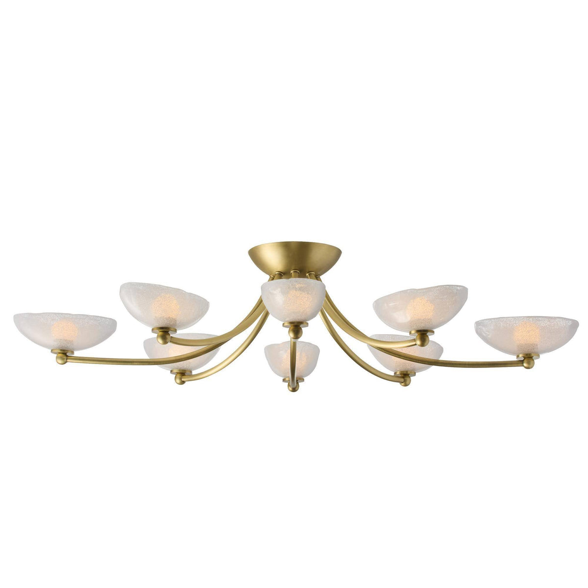 Artisan Zamora Flush Mount – Gold — view 4