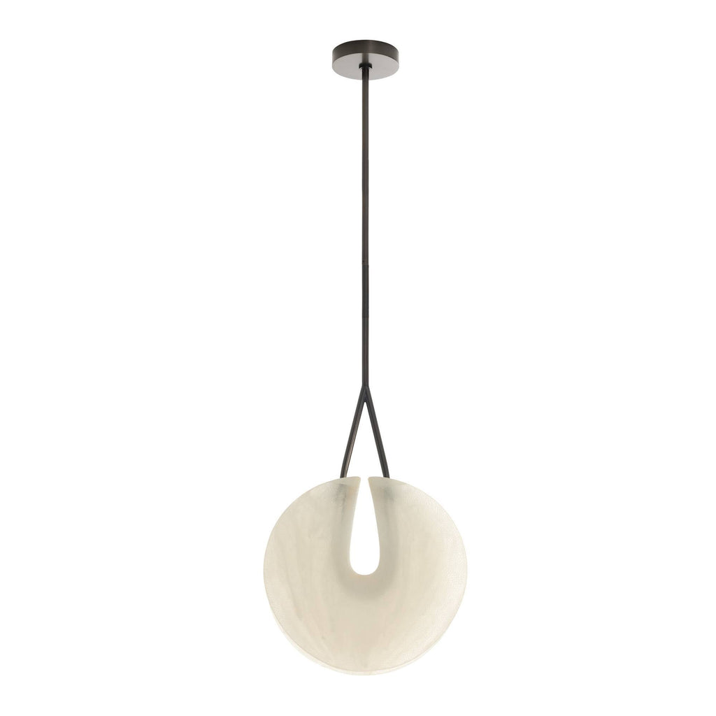 Artisan Tyche Pendant – White — view 4