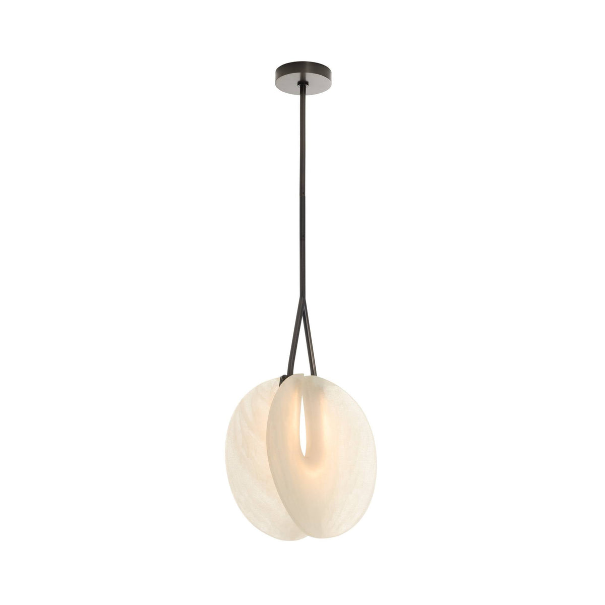 Artisan Tyche Pendant – White — view 5