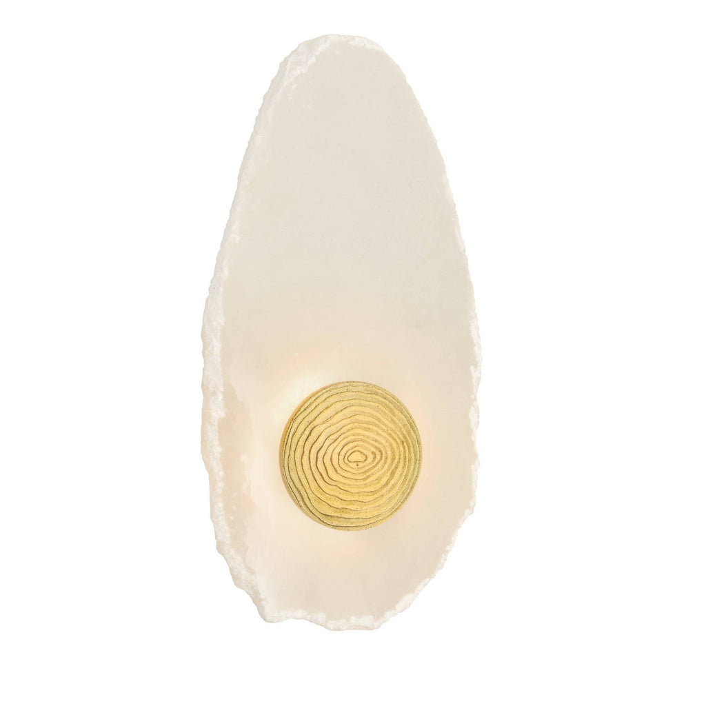 Artisan Ravelle Alabaster Wall Sconce — view 1
