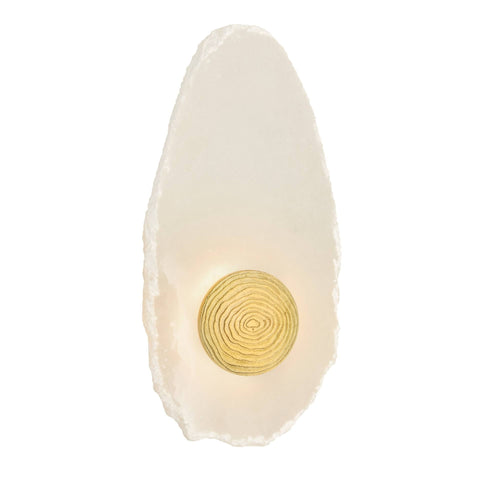 Artisan Ravelle Alabaster Wall Sconce — view 1