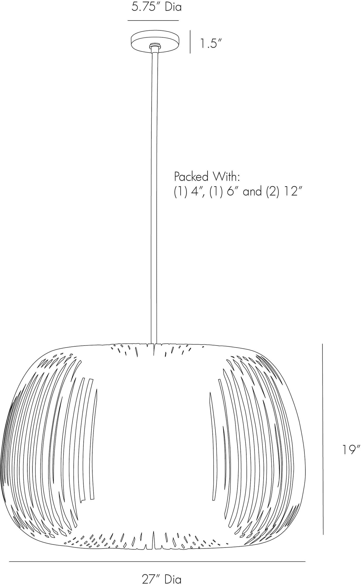 Artisan Mia Pendant — view 11