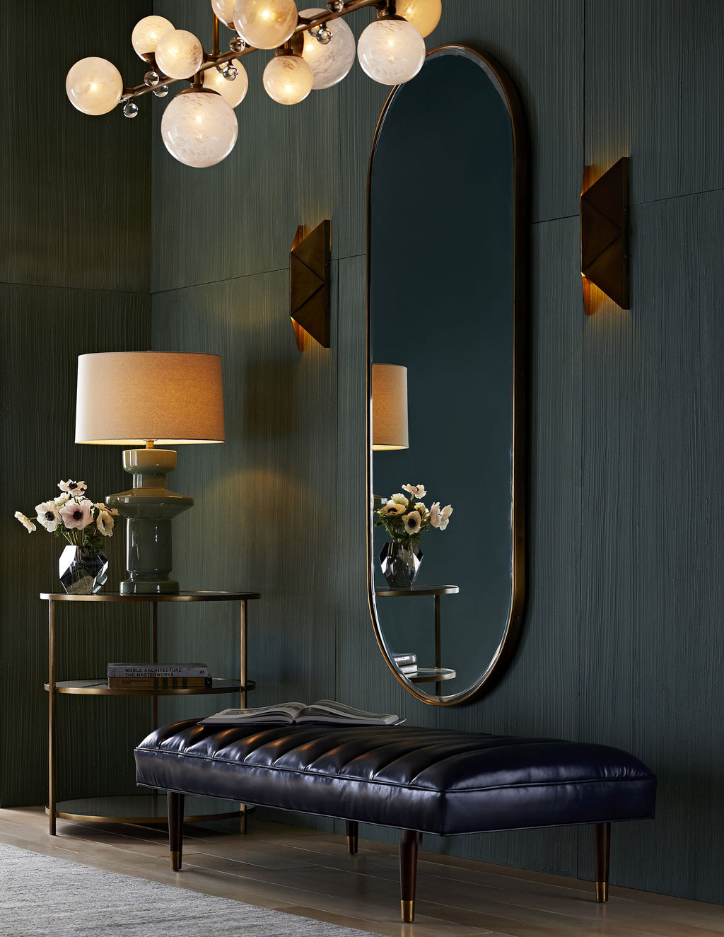Sculptural Upson Wall Sconce — view 2