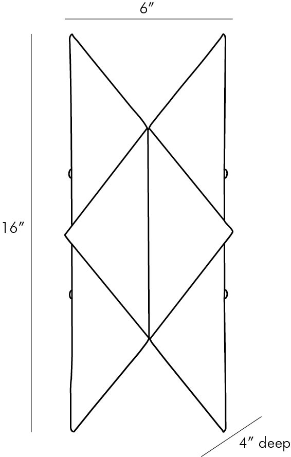 Sculptural Upson Wall Sconce — view 8