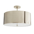 Artisan Tarbell Semi-Flush – Silver — view 1