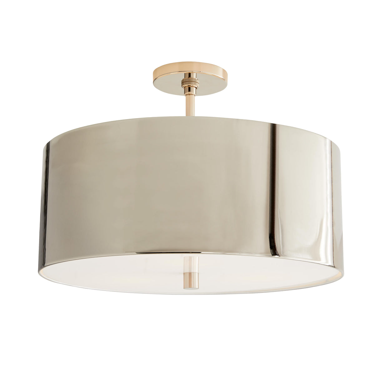 Artisan Tarbell Semi-Flush – Silver — view 2