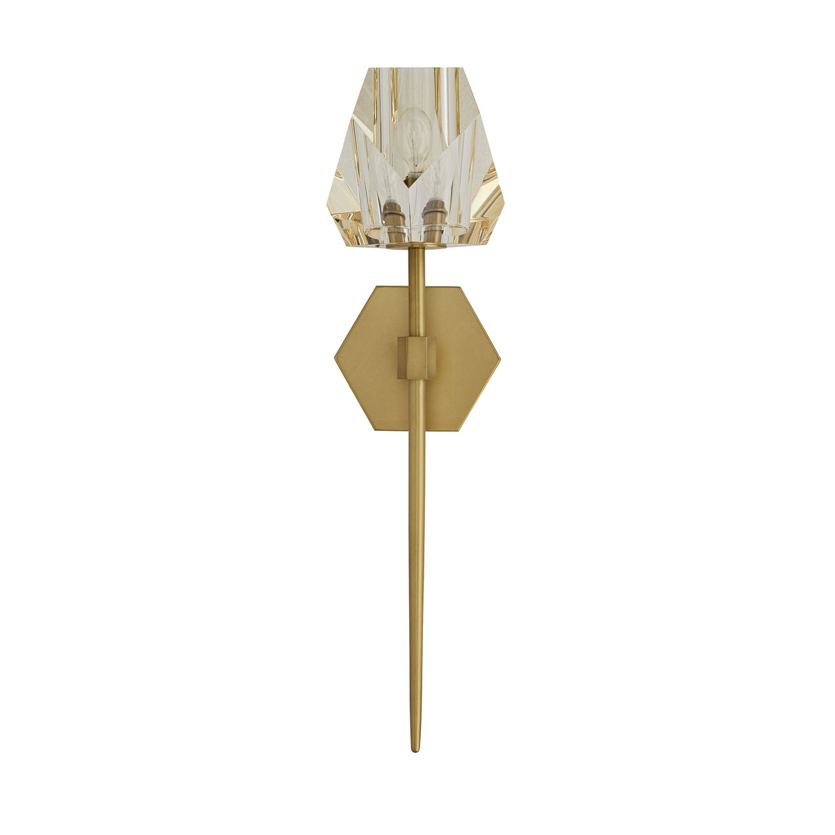 Artisan Gemma Wall Sconce – Silver — view 1