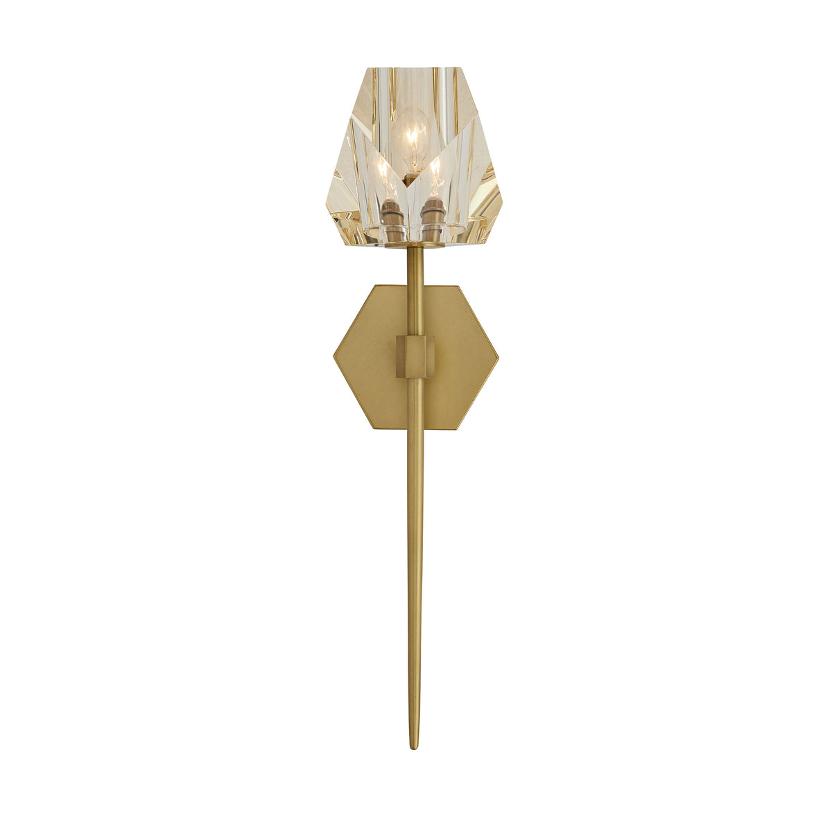 Artisan Gemma Wall Sconce – Silver — view 2