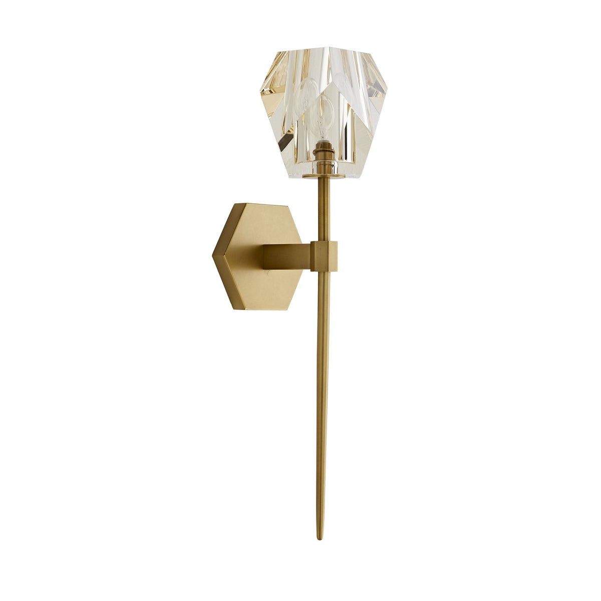 Artisan Gemma Wall Sconce – Silver — view 3