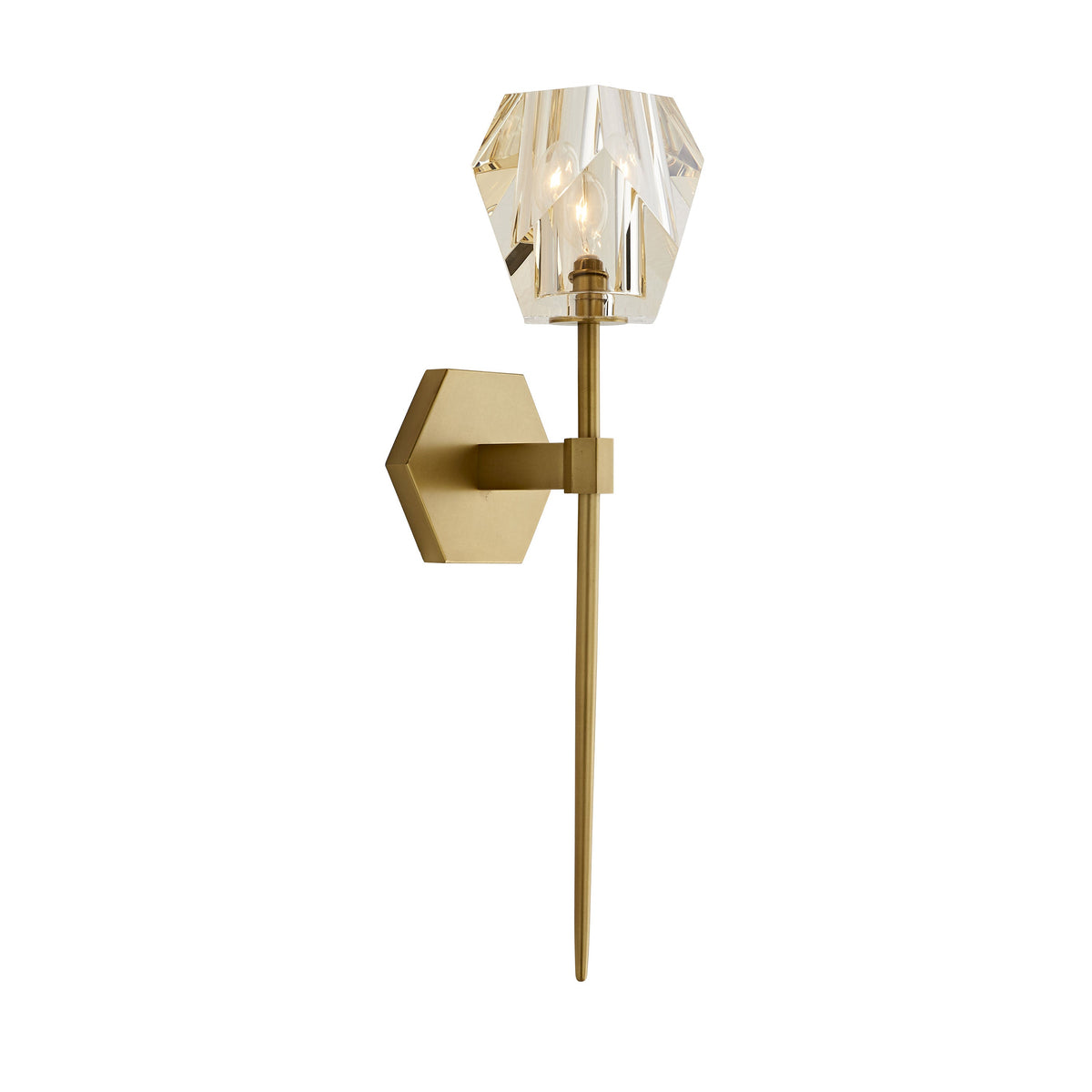 Artisan Gemma Wall Sconce – Silver — view 4