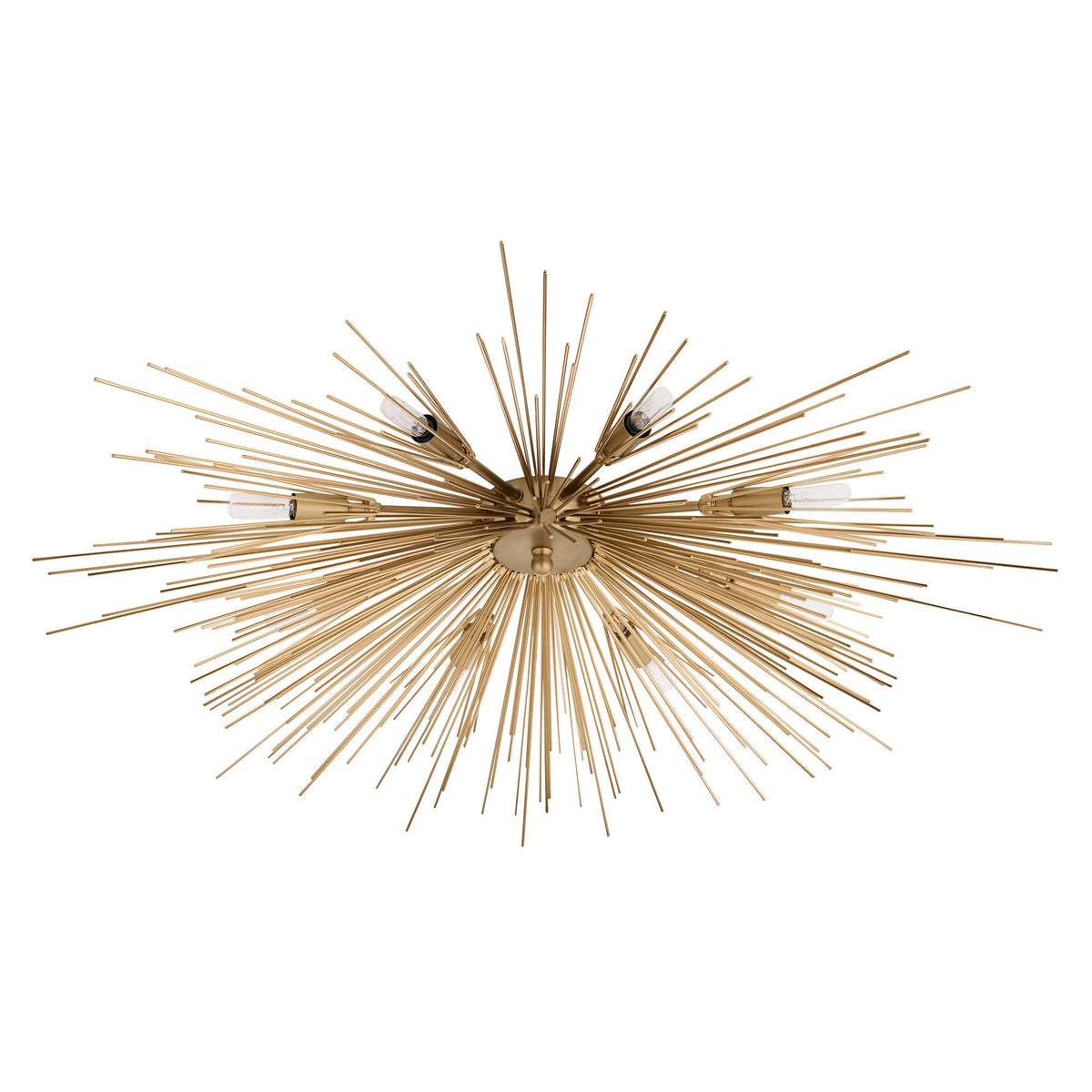 Heritage Roxanne Flush Mount – Gold — view 2