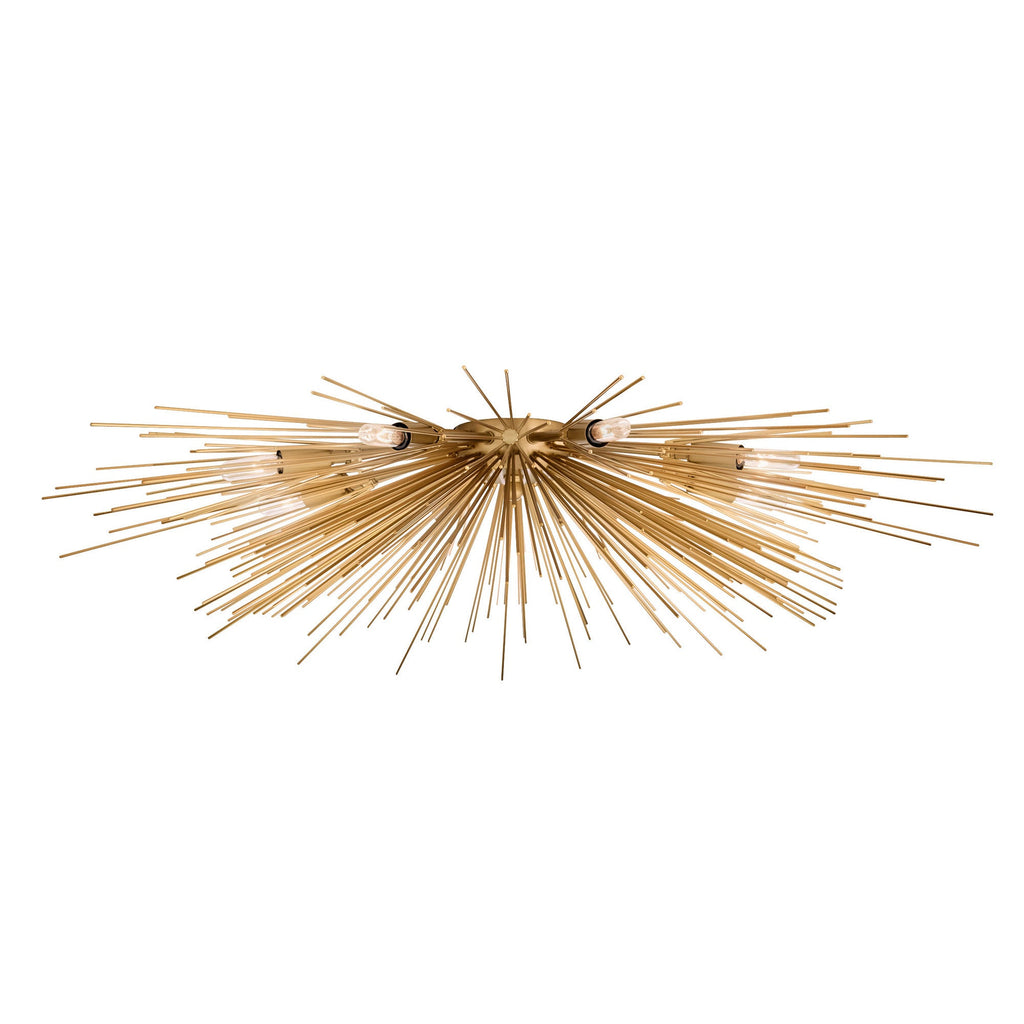 Heritage Roxanne Flush Mount – Gold — view 3