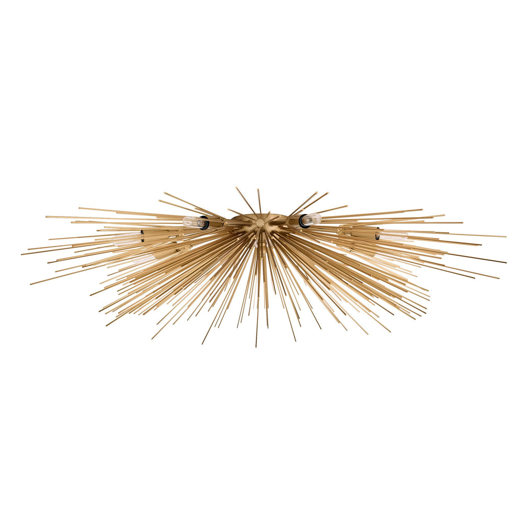 Heritage Roxanne Flush Mount – Gold — view 4