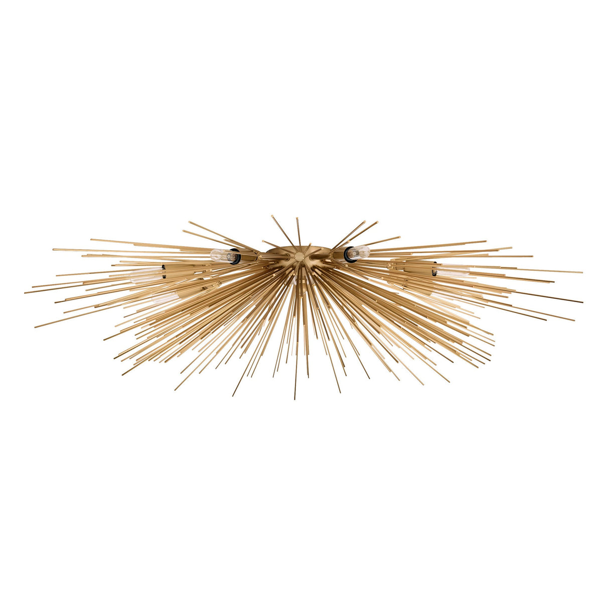 Heritage Roxanne Flush Mount – Gold — view 4