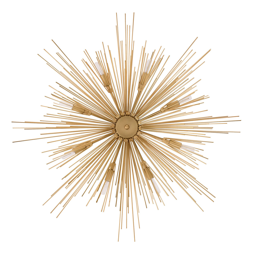 Heritage Roxanne Flush Mount – Gold — view 8