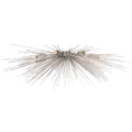 Heritage Roxanne Flush Mount – Silver — view 1