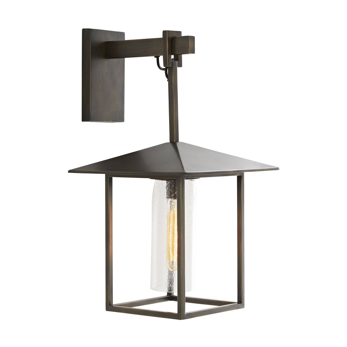Artisan Temple Wall Sconce – Black — view 4