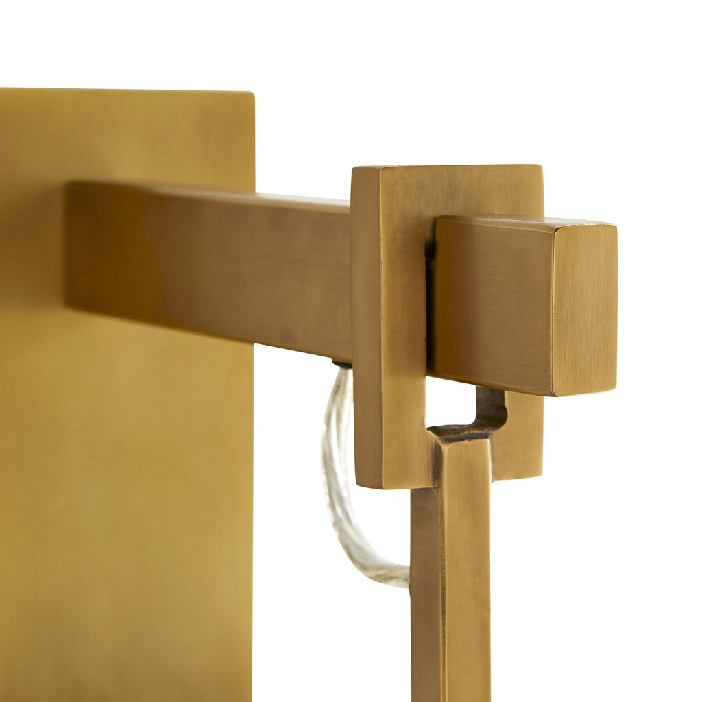 Artisan Temple Wall Sconce – Gold — view 6