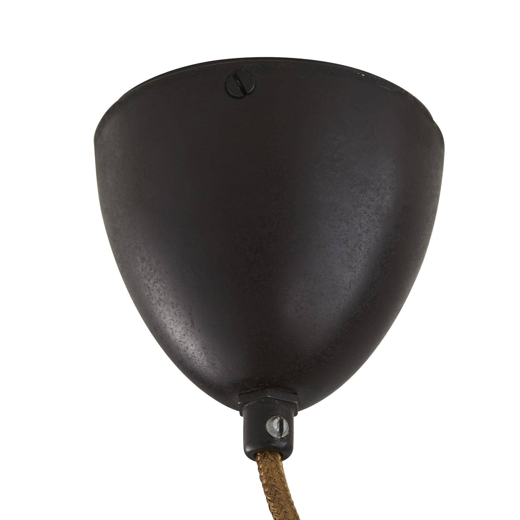 Artisan Egg Drop Pendant – Black — view 7