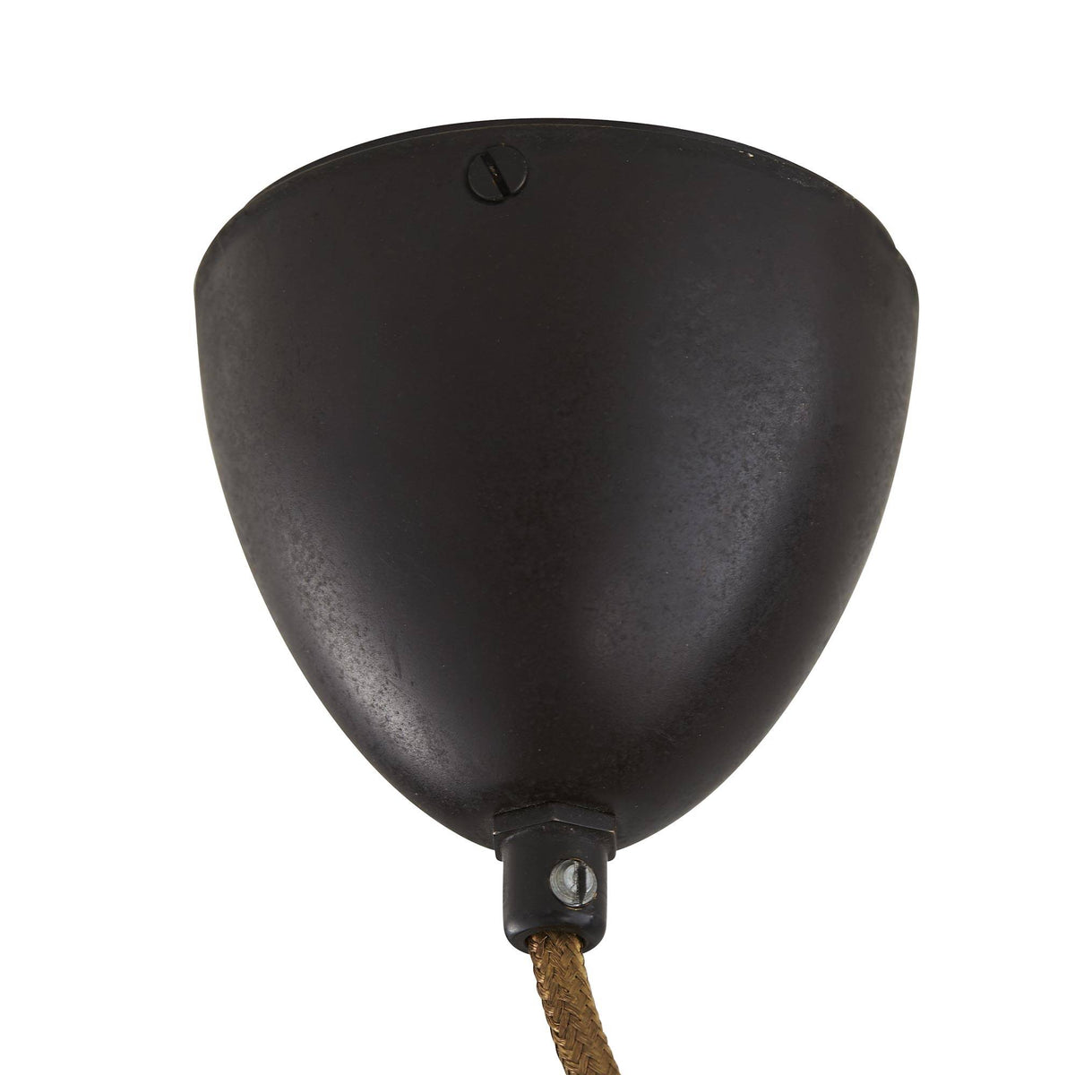 Artisan Egg Drop Pendant – Black — view 7