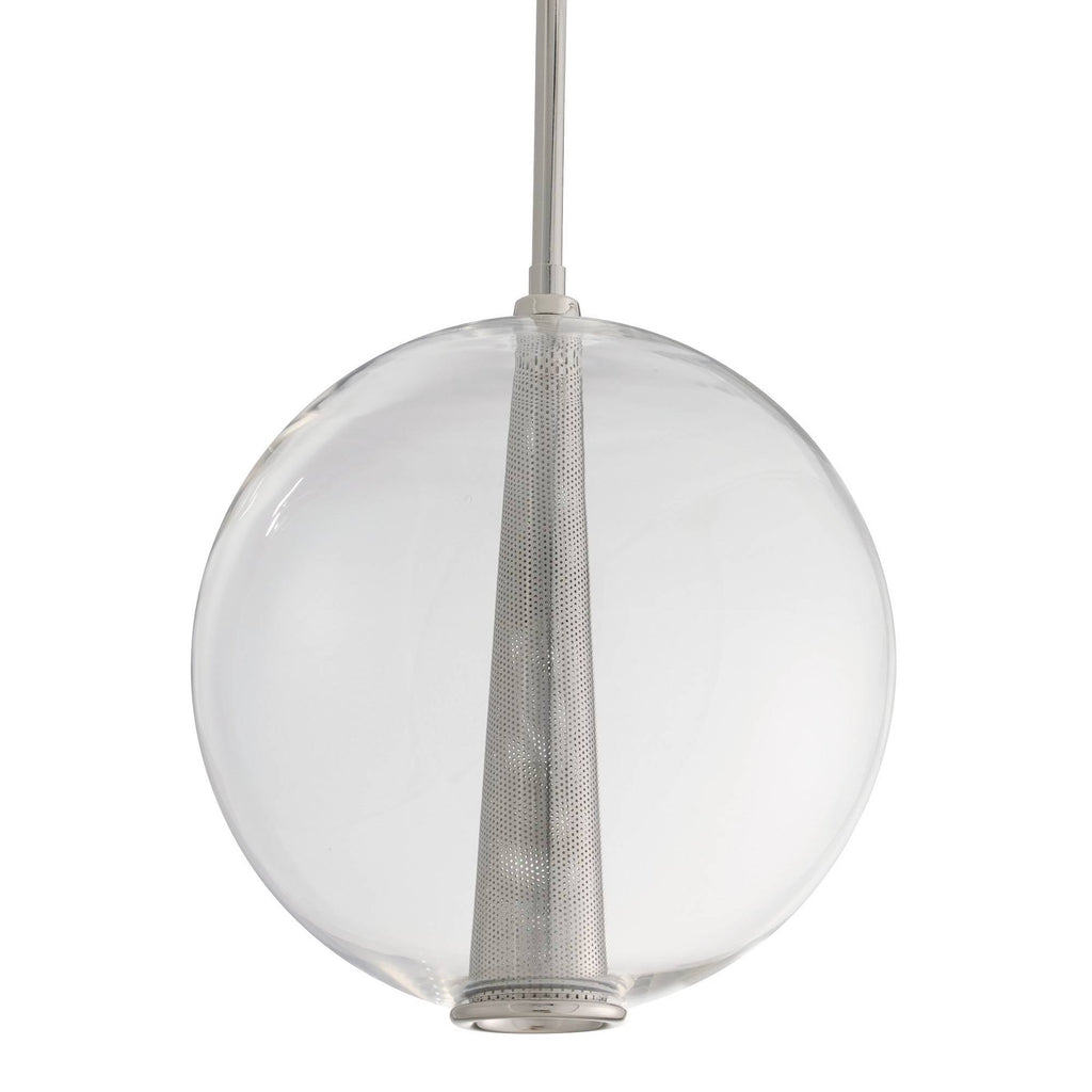 Sculptural Caviar Adjustable Large Pendant — view 2
