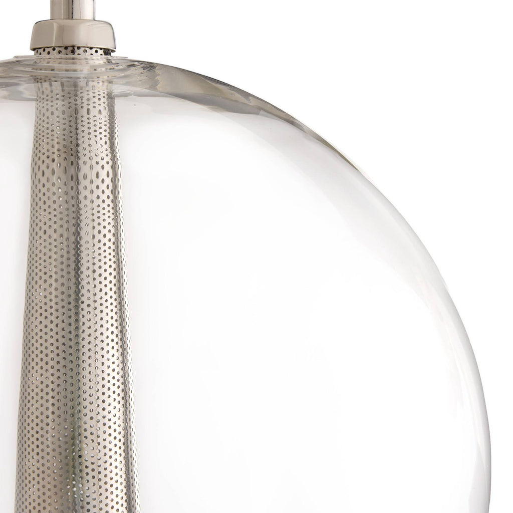 Sculptural Caviar Adjustable Large Pendant — view 7