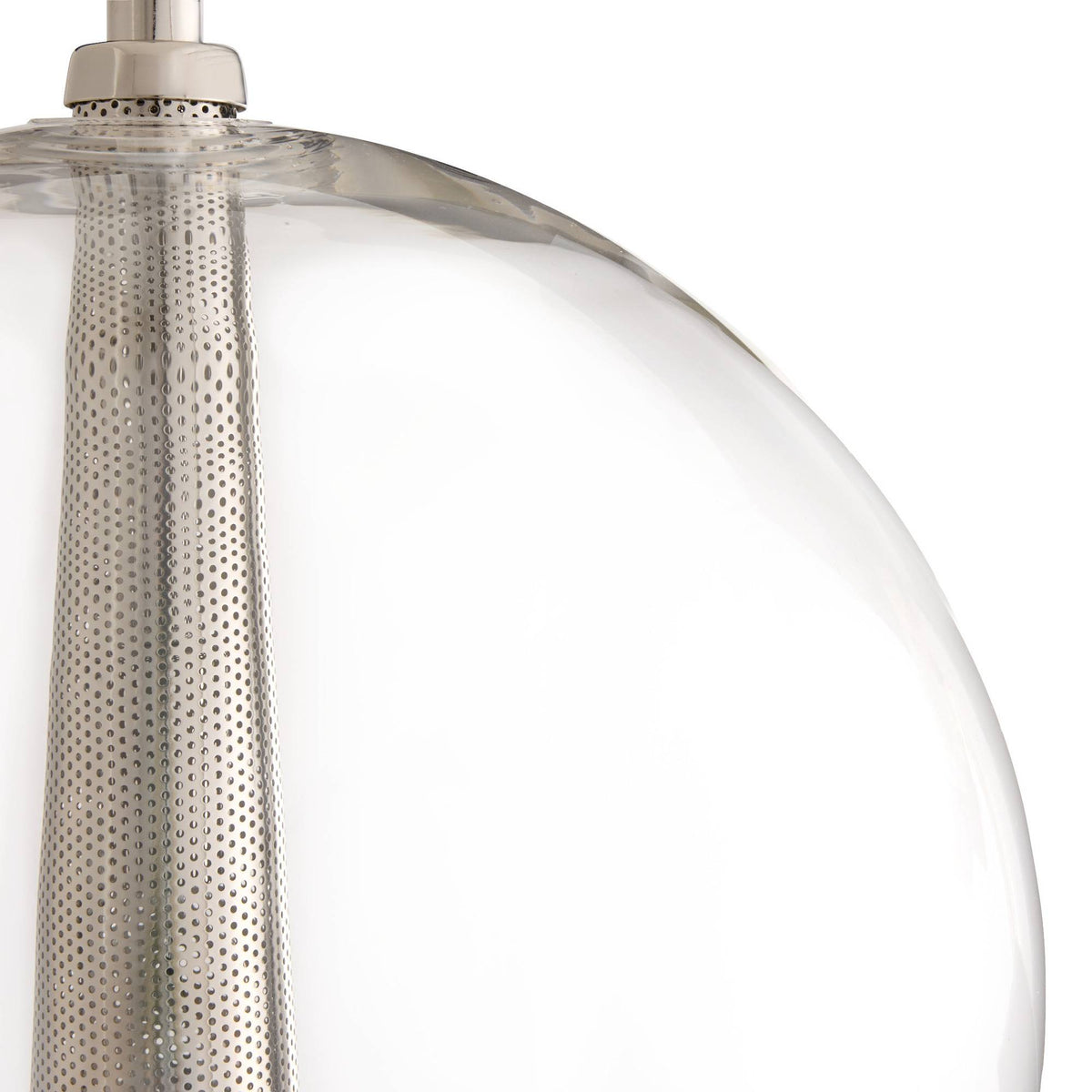 Sculptural Caviar Adjustable Large Pendant — view 7