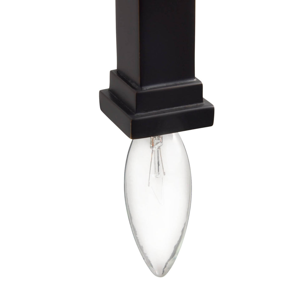 Heritage Hutu Wall Light – Black — view 10