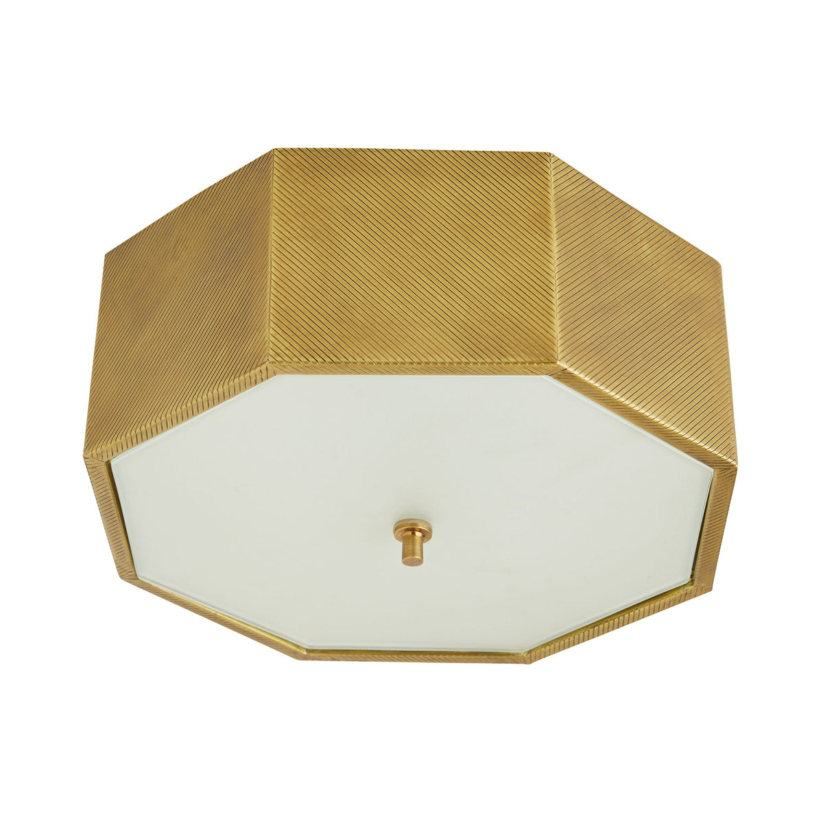 Sculptural Grespan Semi-Flush Mount — view 4