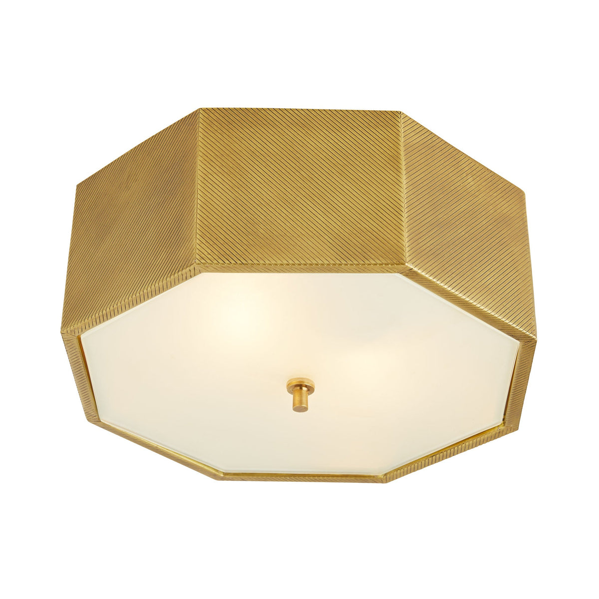 Sculptural Grespan Semi-Flush Mount — view 5