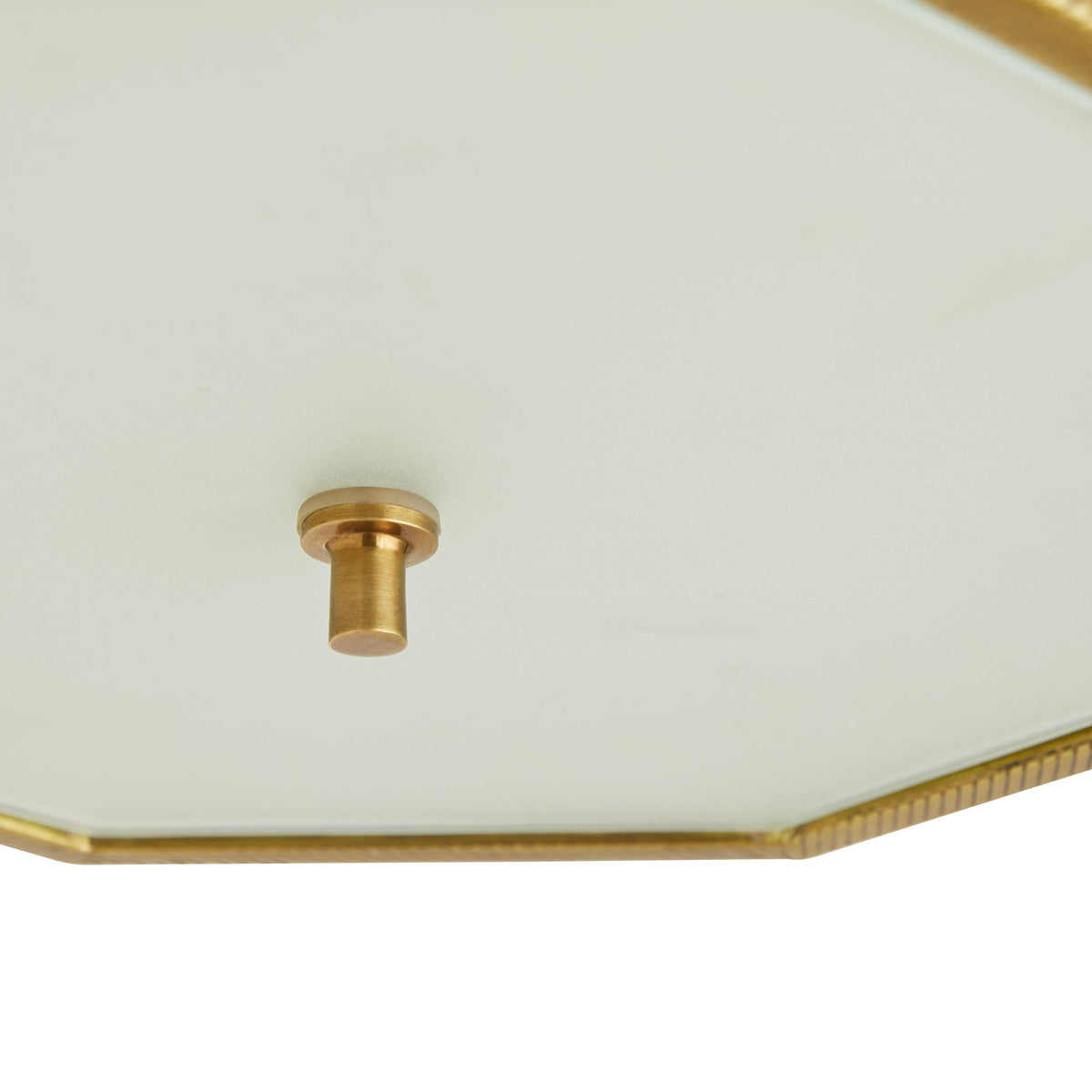 Sculptural Grespan Semi-Flush Mount — view 7