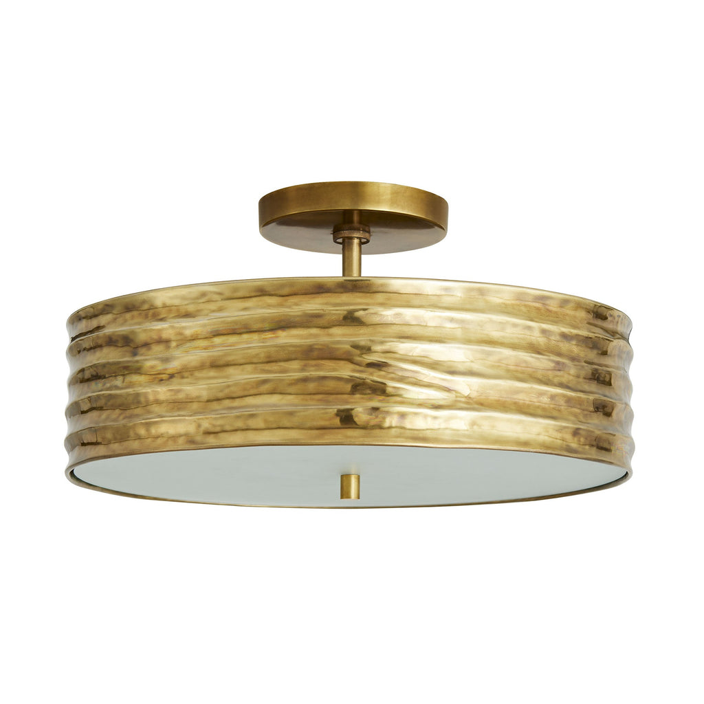 Sculptural Anna Semi-Flush Mount — view 1