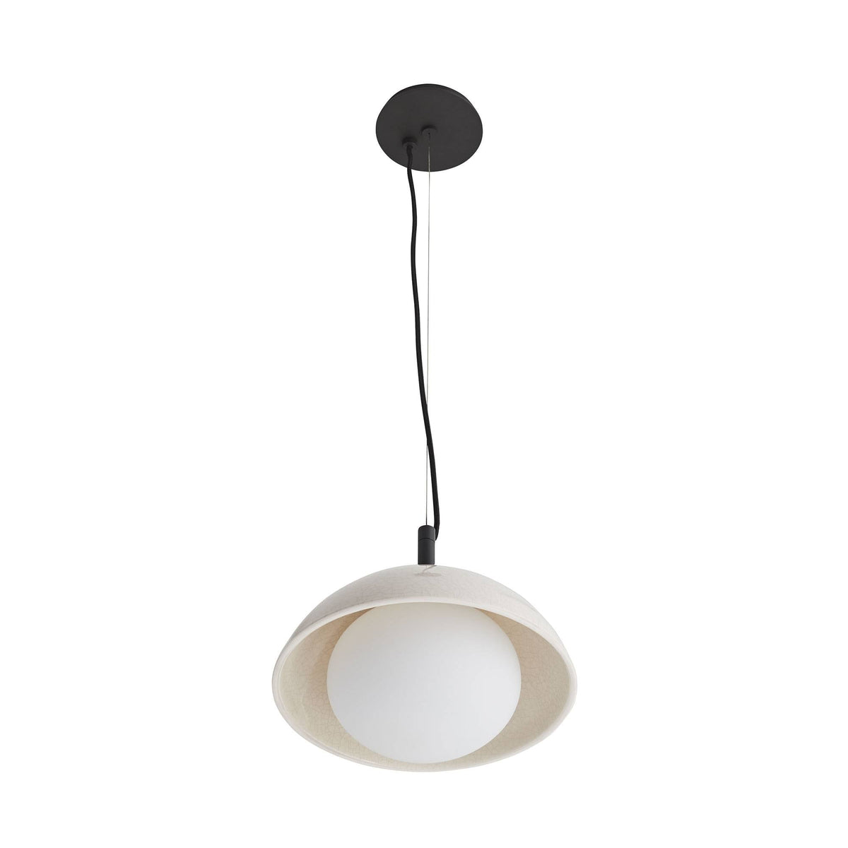 Signature Glaze Pendant – Neutral — view 6