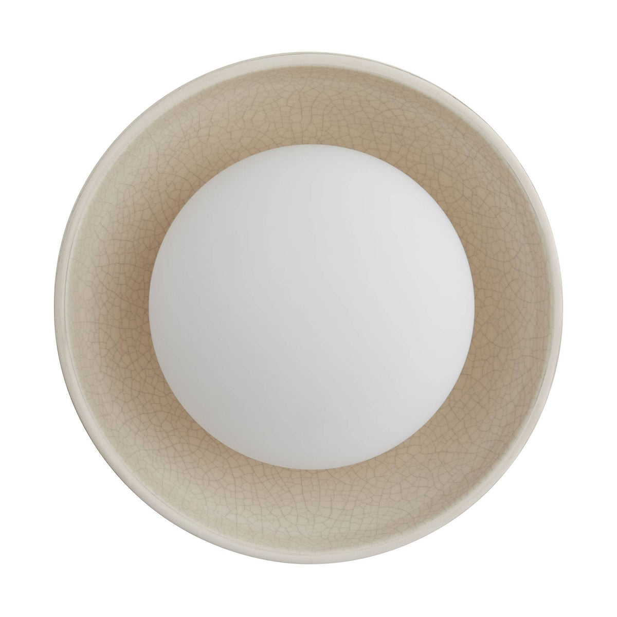 Signature Glaze Small Flush Mount – Neutral — view 6
