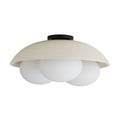 Signature Glaze Large Flush Mount – Neutral — view 1