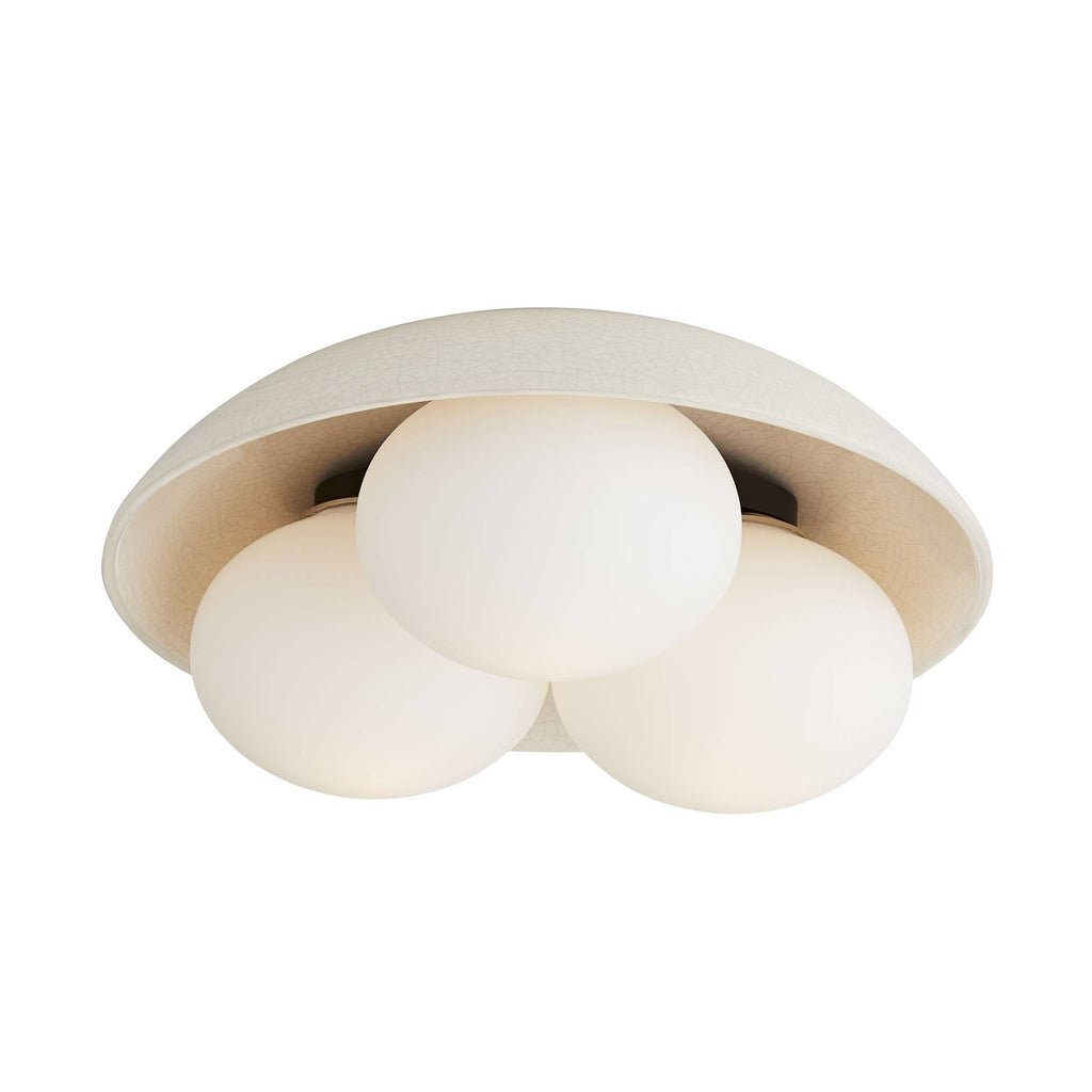 Signature Glaze Large Flush Mount – Neutral — view 5
