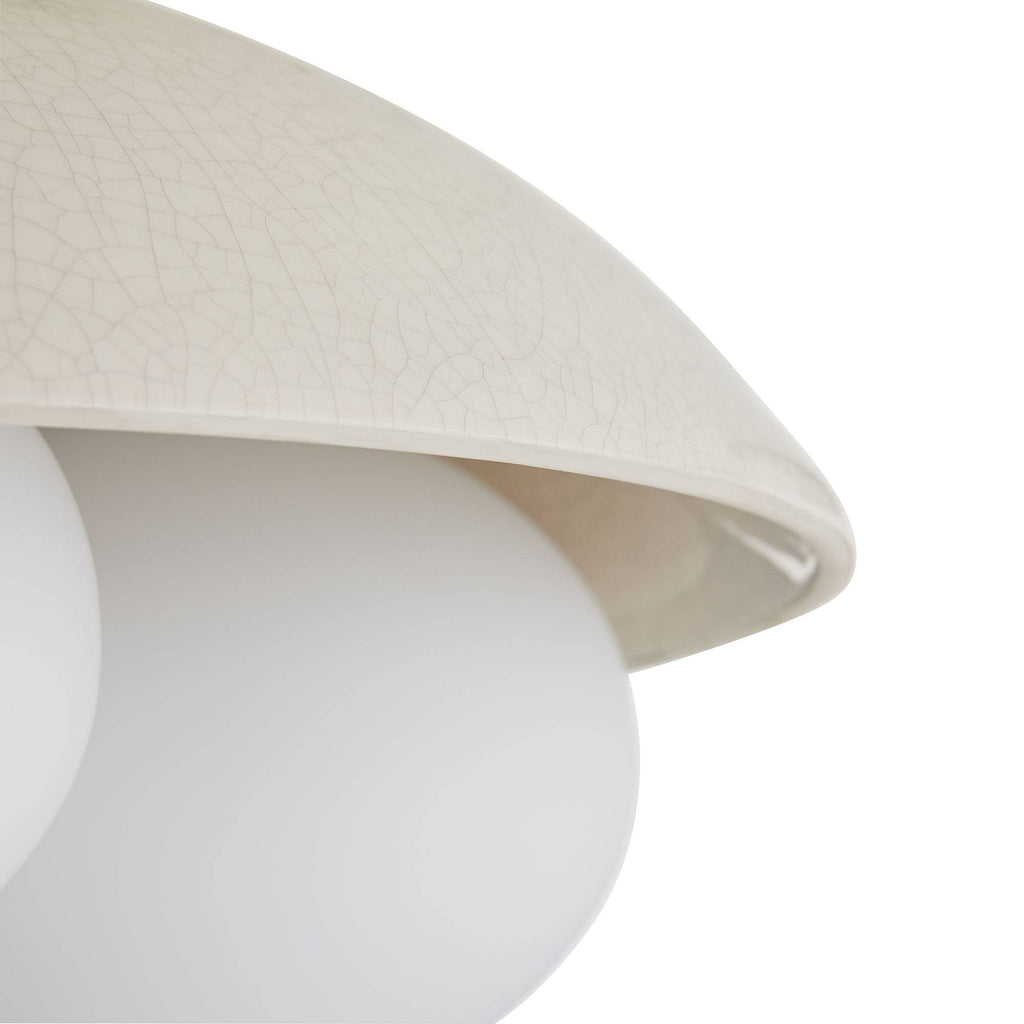 Signature Glaze Large Flush Mount – Neutral — view 6