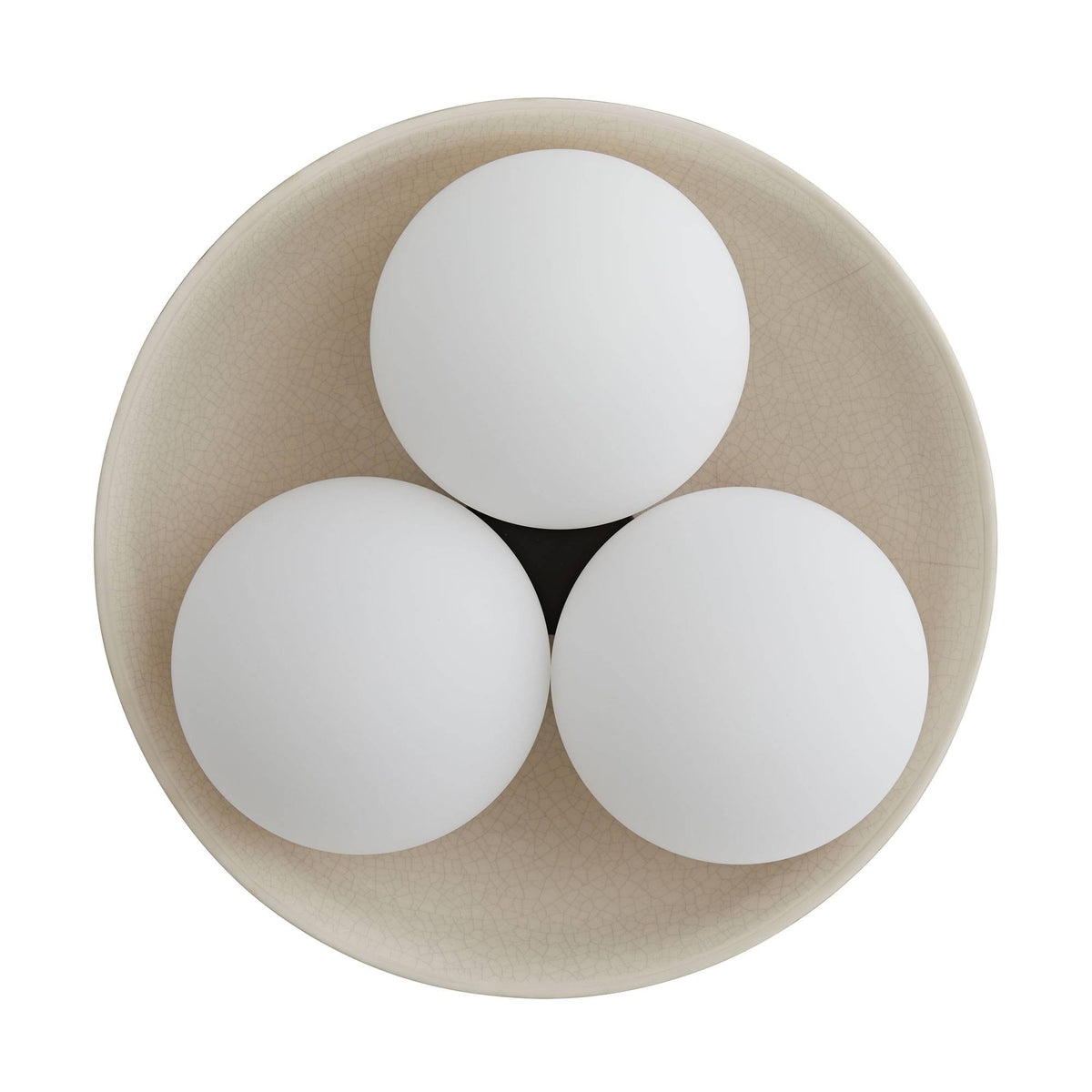 Signature Glaze Large Flush Mount – Neutral — view 7