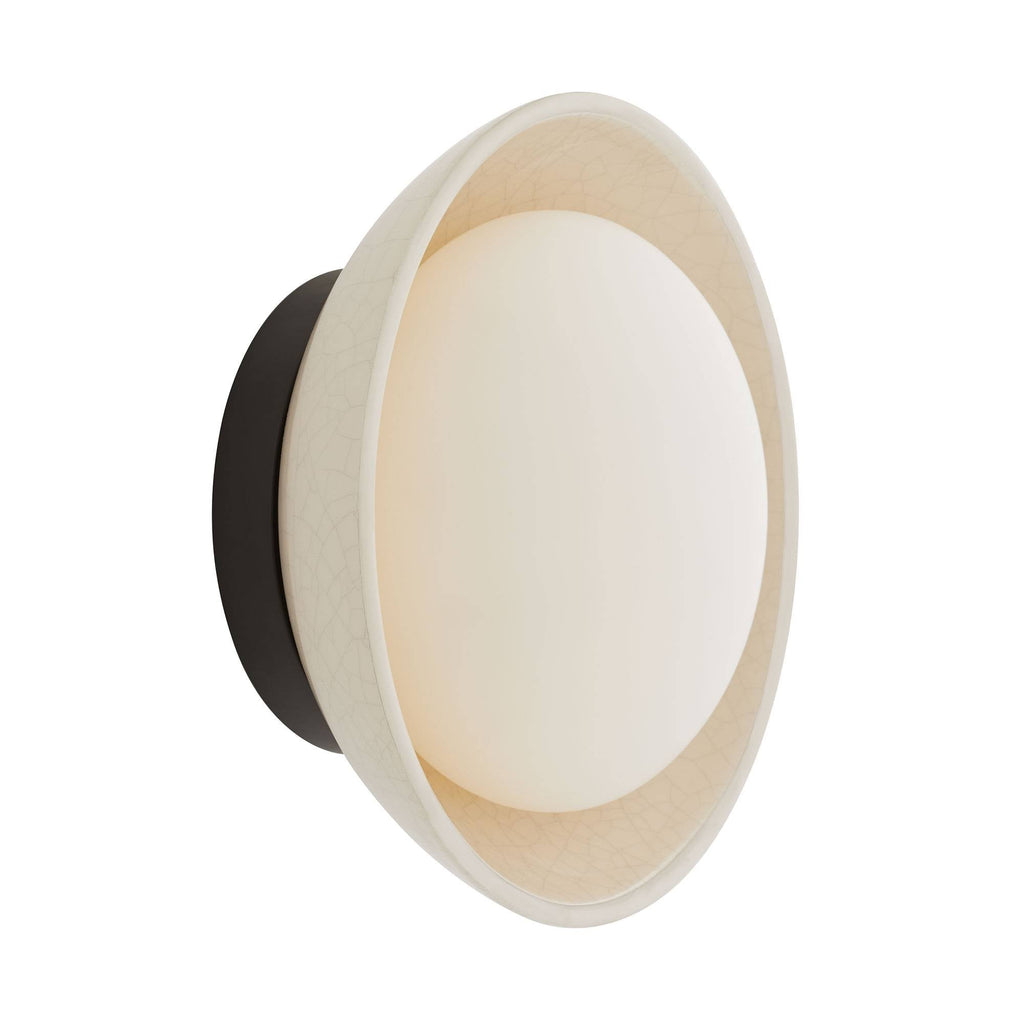 Signature Glaze Small Wall Sconce – Neutral — view 5