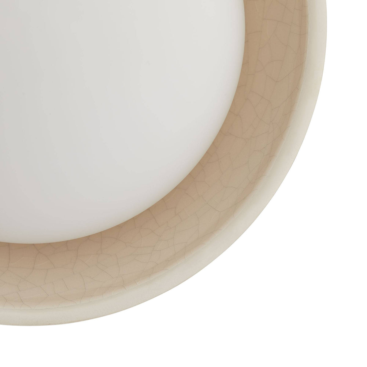 Signature Glaze Small Wall Sconce – Neutral — view 6