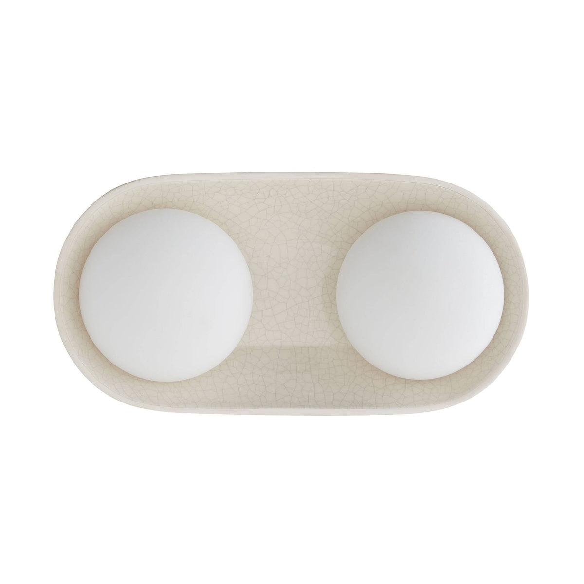 Signature Glaze Large Wall Sconce – Neutral — view 6