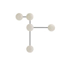 Signature Glaze Sculptural Wall Sconce – Neutral — view 1