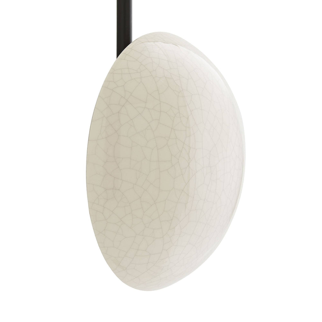 Signature Glaze Sculptural Wall Sconce – Neutral — view 7
