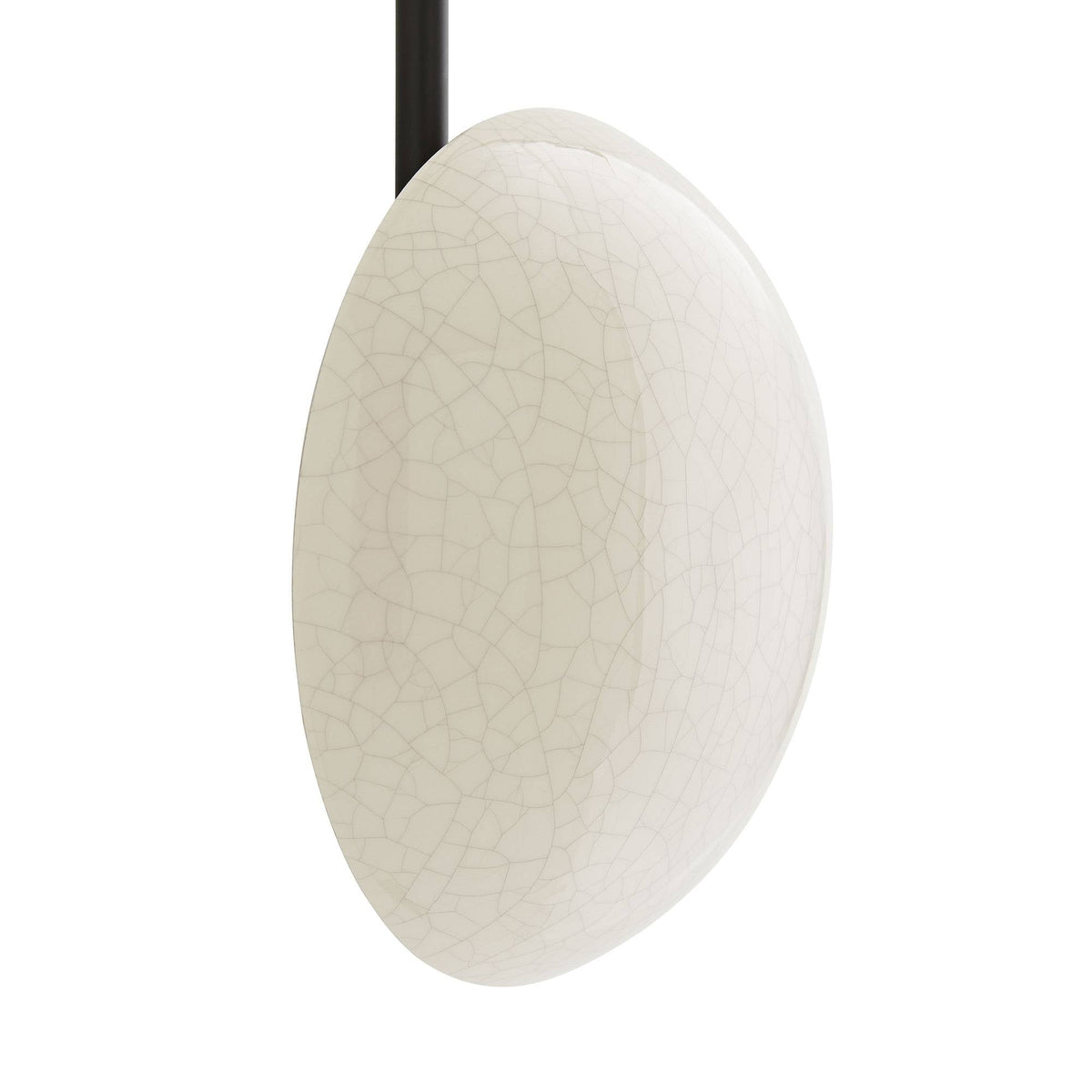 Signature Glaze Sculptural Wall Sconce – Neutral — view 7
