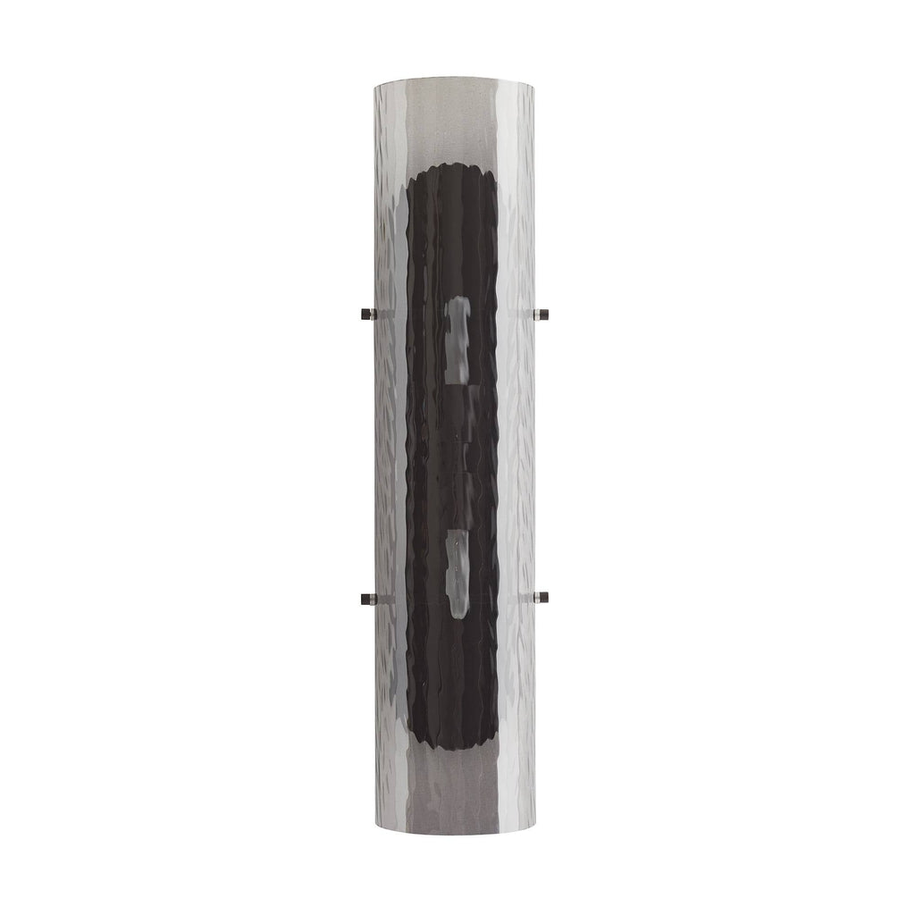 Sculptural Bend Wall Sconce – Gray — view 1
