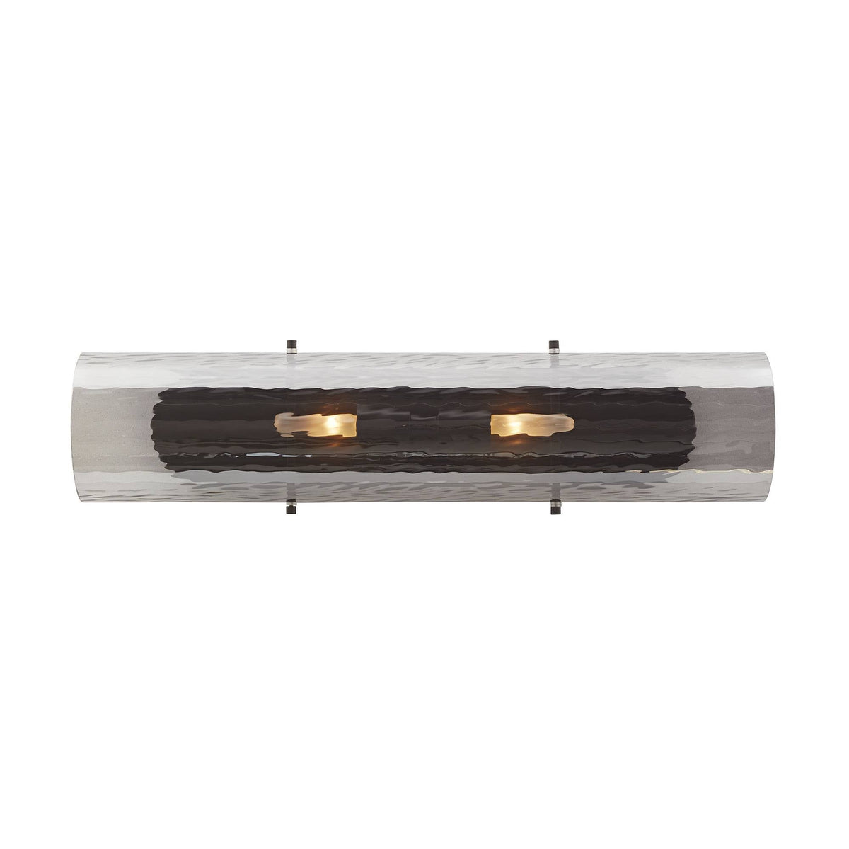 Sculptural Bend Wall Sconce – Gray — view 4