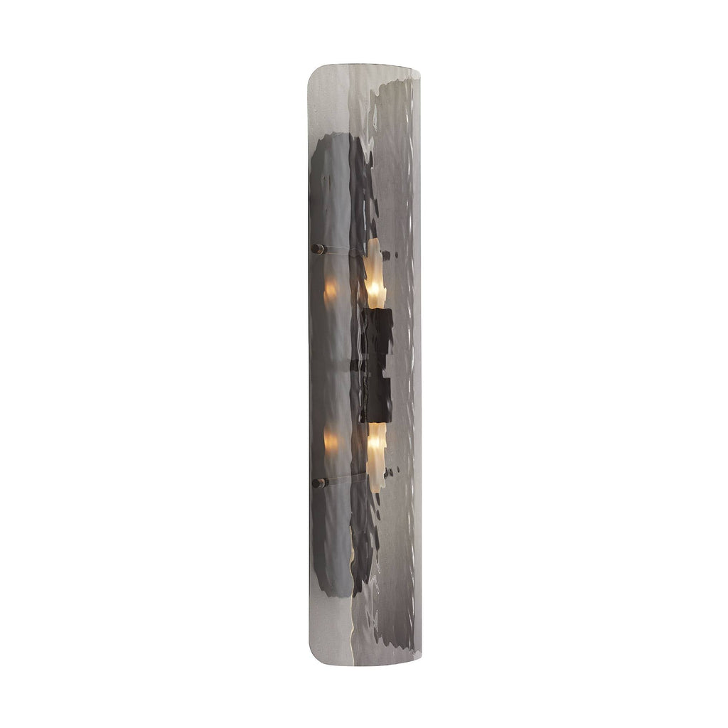 Sculptural Bend Wall Sconce – Gray — view 6