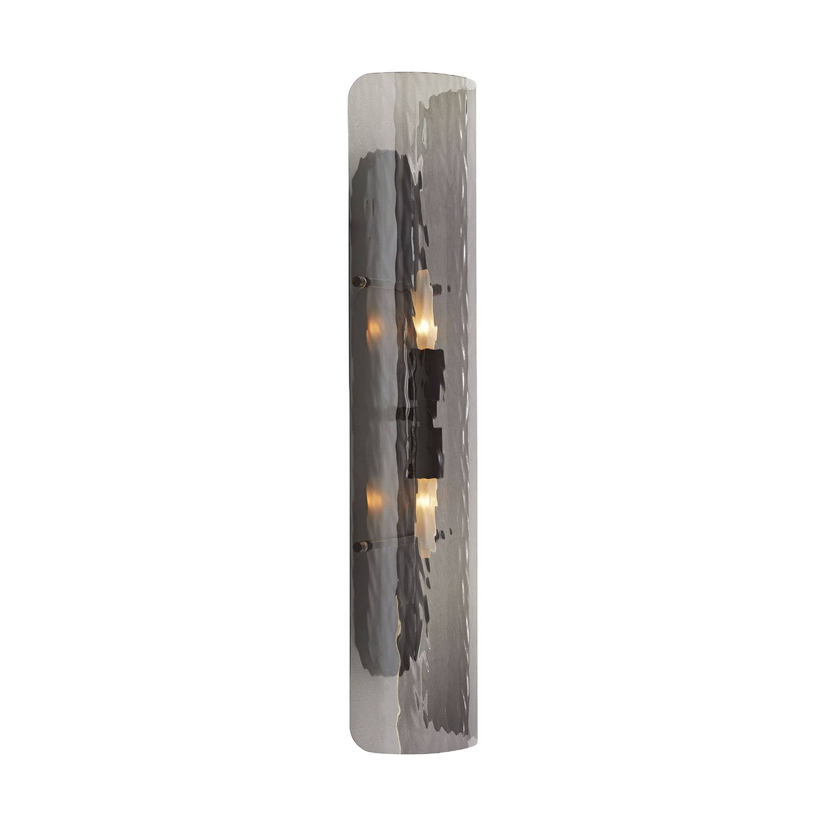 Sculptural Bend Wall Sconce – Gray — view 6