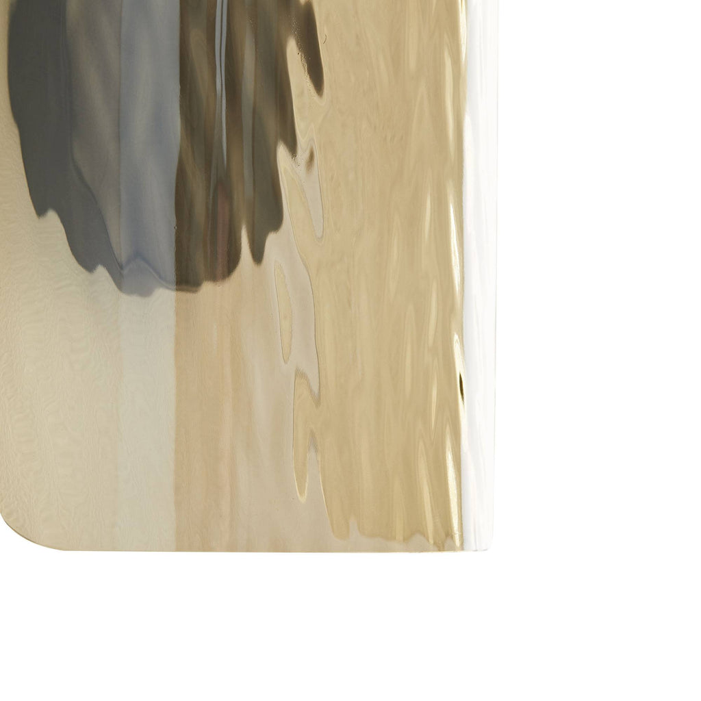 Sculptural Bend Wall Sconce – Gold — view 7