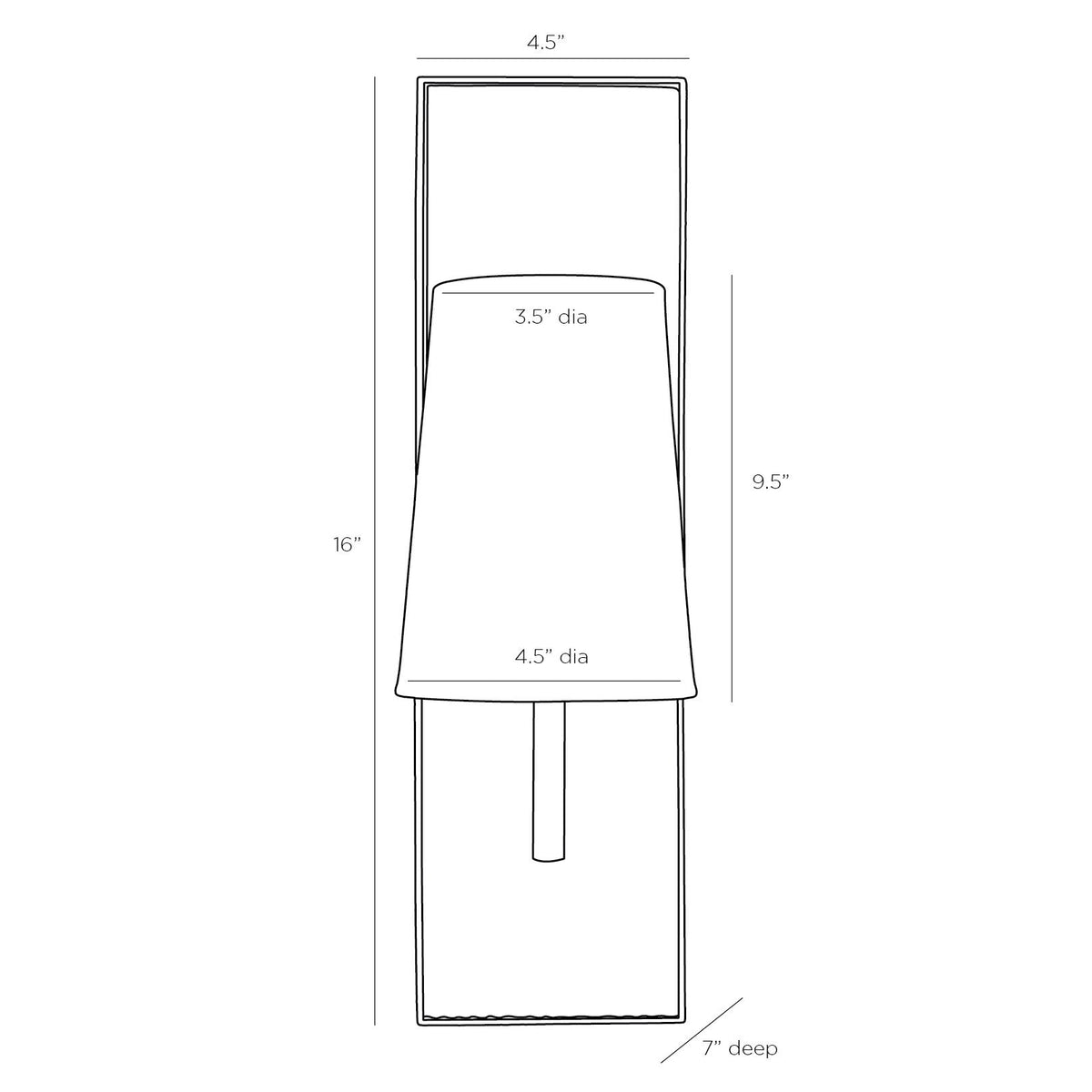 Heritage Kapri Wall Sconce — view 7